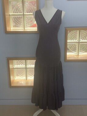 A Common Thread Purple Maxi Dress Size S